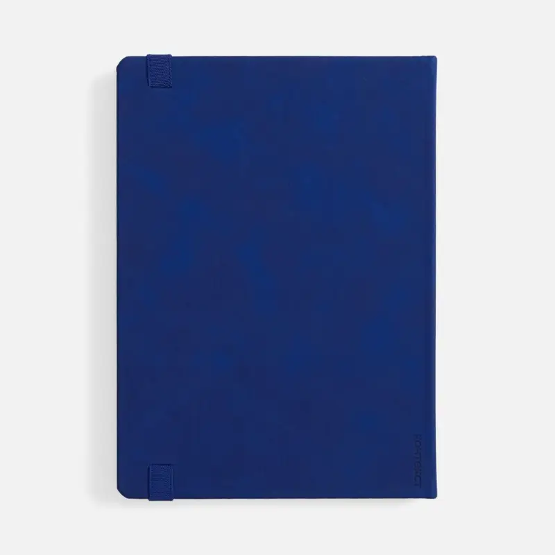 Ежедневник Urban Metal, недатированный, ярко-синий