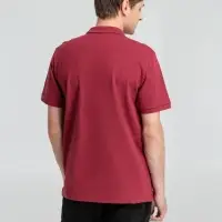 Рубашка поло мужская Neptune вишнево-красная, размер S