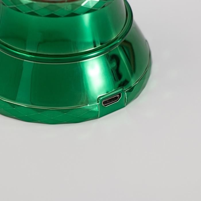 Лава лампа &laquo;Елка&raquo; LED 3хААА, USB зеленый 6,5х6,5х23,7см