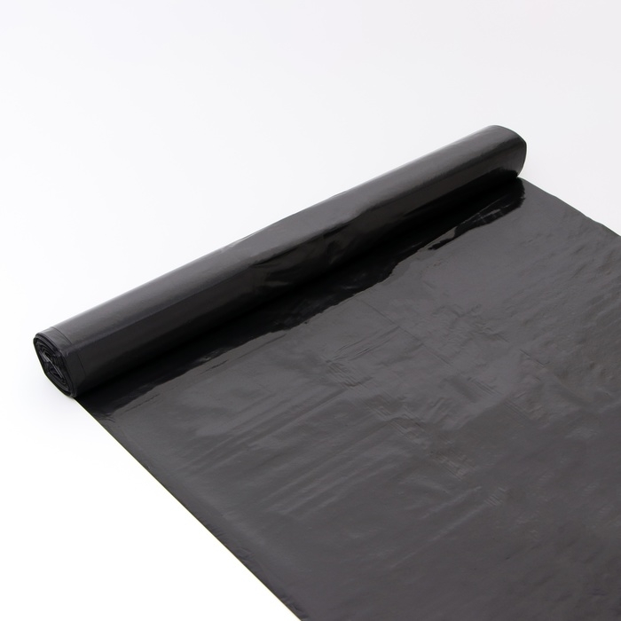 Мешки для мусора в рулоне "UPAK LAND" 180 л, черные, ПВД, толщина 35 мкм, 88 х 106 см. 10 шт.