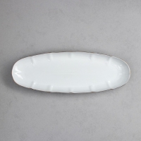 Селедочница «Рыбное ассорти», 800 мл, золотая обводка, фарфор, Иран Селедочница «Рыбное ассорти», 800 мл, золотая обводка, фарфор, Иран