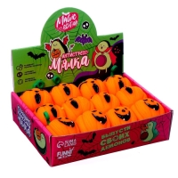 Хэллоуин. Антистресс сквиш мялка &laquo;Тыковка&raquo;, с гидрогелем, в шоубоксе