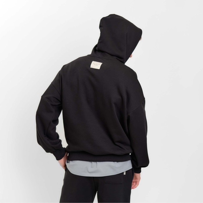 Толстовка мужская (худи) MIST Men's casual размер 56, черный