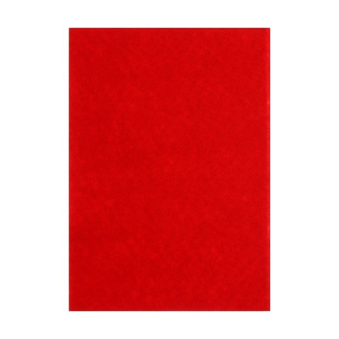 Фетр цветной набор, толщина-2 мм, формат А4, мягкий, 5 листов, 5 цветов, яркие цвета