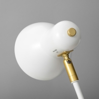 Настольная лампа "Джордж" 1х40Вт Е27 белый 20,5х14,5х51см RISALUX Настольная лампа "Джордж" 1х40Вт Е27 белый 20,5х14,5х51см RISALUX