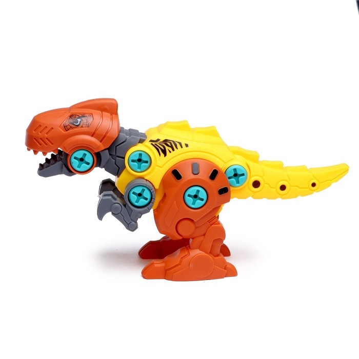 Конструктор винтовой &laquo;Тираннозавр&raquo;, с отвёрткой, 24 детали