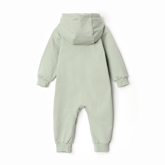 Комбинезон детский, цвет хаки, рост 74 см