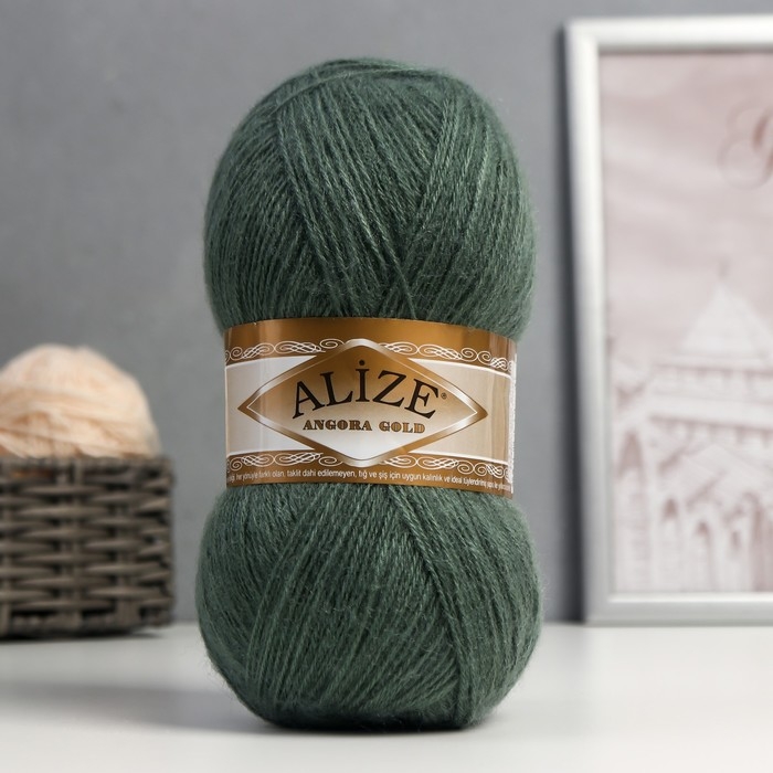 Пряжа Пряжа "Angora Gold" 20% шерсть, 80% акрил 550м/100гр (180)