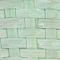 Набор корзин, 19х7,5х9,5/31 см, 22х9х11/34 см, 24х9х11,5/35 см, 3 шт, зелёные, бамбук