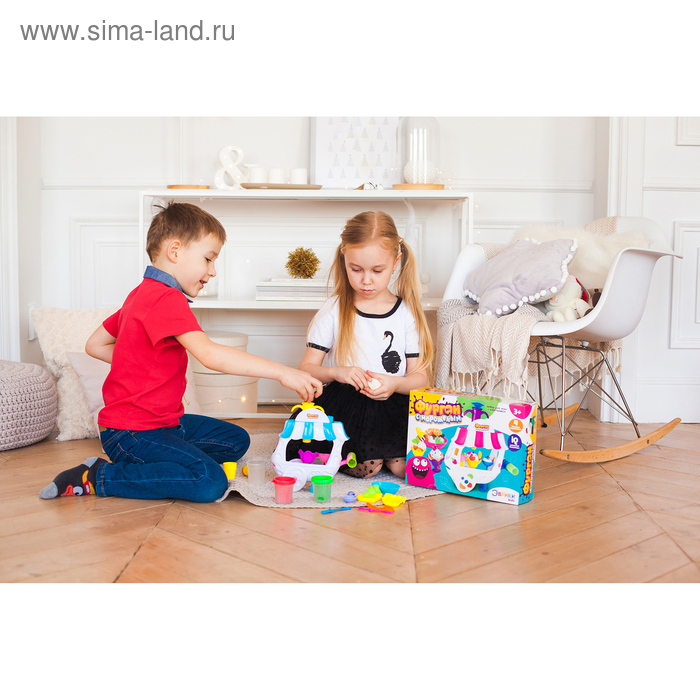 Набор для игры с пластилином &laquo;Фургон с мороженым&raquo;