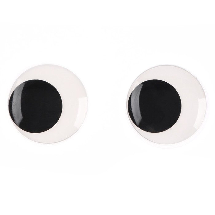 Глаза пришивные &laquo;Бегающие&raquo;, набор 4 шт., размер 1 шт. &mdash; 3,5 см