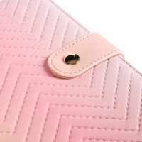 Ежедневник недатированный A5 136 листов, кожзам deVENTE. Elizabeth, твердая обложка с поролоном, перфорация, ляссе, блок 70, розовый Ежедневник недатированный A5 136 листов, кожзам deVENTE. Elizabeth, твердая обложка с поролоном, перфорация, ляссе, блок 70, розовый