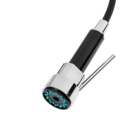 Смеситель для кухни Accoona A5490-7, однорычажный, гибкий излив, хром Смеситель для кухни Accoona A5490-7, однорычажный, гибкий излив, хром