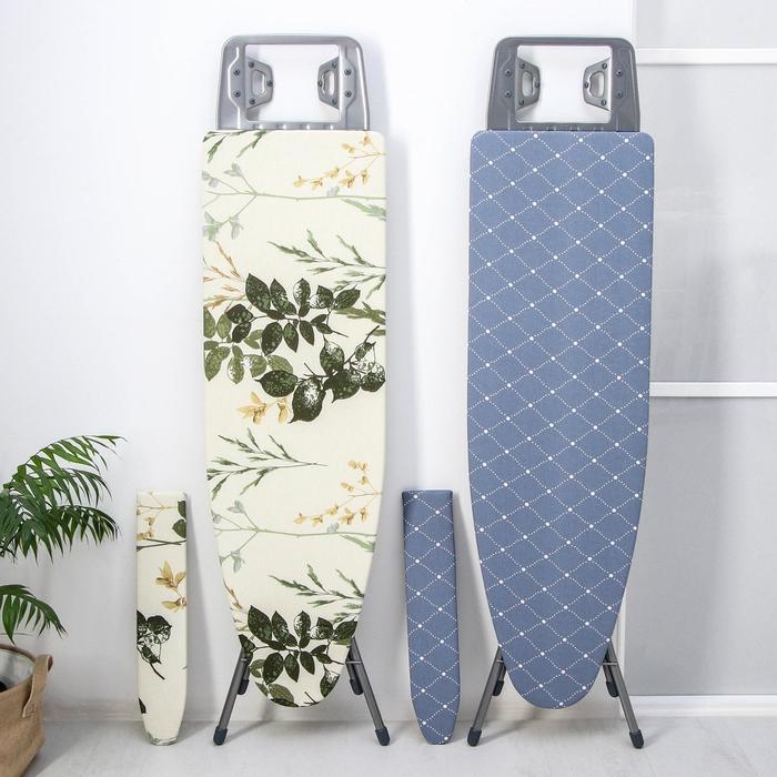 Доска гладильная Nika &laquo;Белль Классик 2&raquo;, 122&times;34 см, два положения высоты 70, 80 см, европодставка, микс