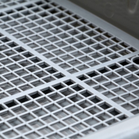 Туалет "Риф" со столбиком, для собак, 40 х 40 см, серый FIX Туалет "Риф" со столбиком, для собак, 40 х 40 см, серый FIX