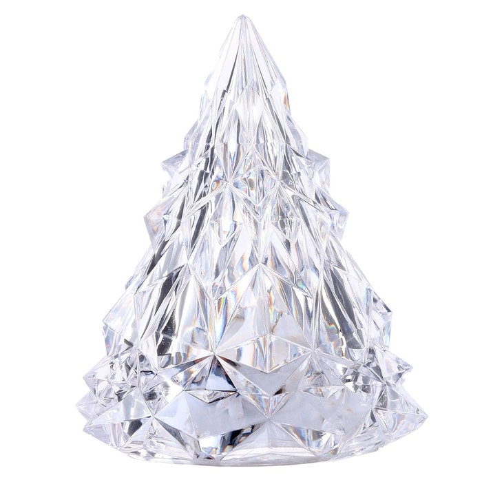 Свеча светодиодная "Пирамида" малая, переливается разными цветами