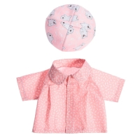 Одежда для кукол &laquo;Плащик с беретом&raquo;