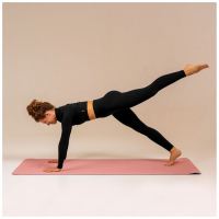 Коврик для йоги Sangh, 183х61х0,6 см, цвет розовый Коврик для йоги Sangh, 183х61х0,6 см, цвет розовый