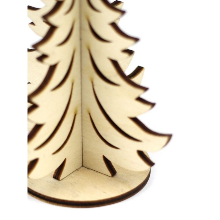 Модель из дерева &laquo;Ёлка сборная №5&raquo;
