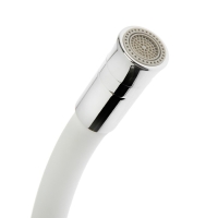 Смеситель для кухни Accoona A4890G-5, однорычажный, гибкий излив, белый/хром Смеситель для кухни Accoona A4890G-5, однорычажный, гибкий излив, белый/хром