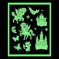 Набор для рисования светом «Пони», с наклейками и раскраской, ручка с фонариком и невидимыми чернилами Набор для рисования светом «Пони», с наклейками и раскраской, ручка с фонариком и невидимыми чернилами