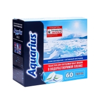 Таблетки для ПММ "Aquarius" All in 1, WS, 60 шт Таблетки для ПММ "Aquarius" All in 1, WS, 60 шт
