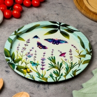 Поднос &laquo;Идиллия&raquo;, 28 х 1,6 х 0,32 см, металл