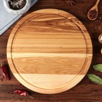 Менажница деревянная "Инь-Янь", с разделочной доской, d-30 см, массив ясеня Менажница деревянная "Инь-Янь", с разделочной доской, d-30 см, массив ясеня