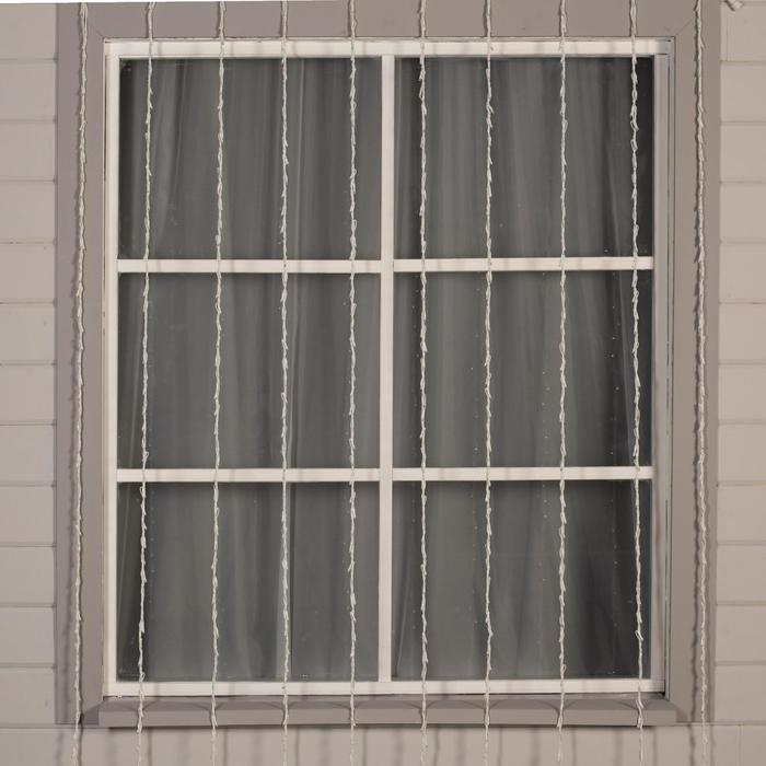 Гирлянда &laquo;Водопад&raquo; 2 &times; 3 м, IP44, УМС, белая нить, 800 LED, свечение белое, 8 режимов, 220 В