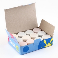 Гуашь 12 цветов по 10 мл, «Котик и мольберт» Гуашь 12 цветов по 10 мл, «Котик и мольберт»