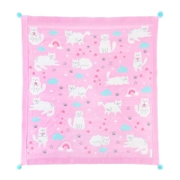 Вязаный плед &laquo;Крошка Я&raquo; Happy cats, 90х90 см