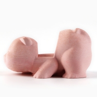 Подставка для телефона &laquo;Котик&raquo;, розовая, 6,5 х 5 см