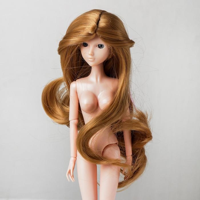 Волосы для кукол &laquo;Волнистые с хвостиком&raquo; размер маленький, цвет 18