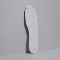 Стельки для обуви, утеплённые, универсальные, 25-46 р-р, 29 см, пара, цвет серый Стельки для обуви, утеплённые, универсальные, 25-46 р-р, 29 см, пара, цвет серый