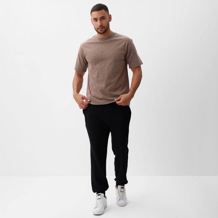 Футболка мужская MINAKU, цв.коричневый, р-р 42-44