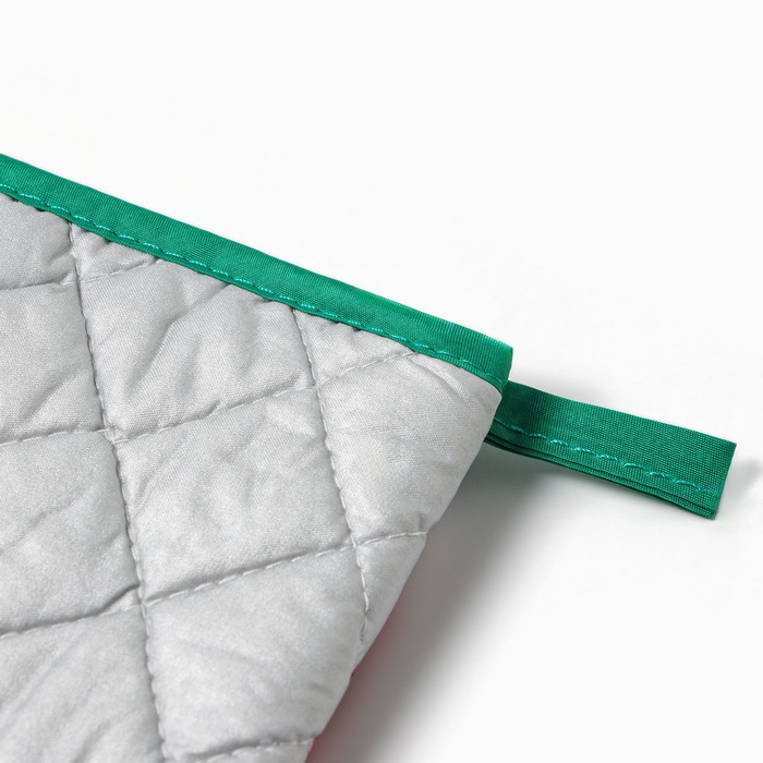 Варежка-прихватка Доляна Розы 26*16см, 100%п/э