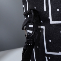 Сумка-футляр &laquo;Геометрия&raquo;, 2 люверса, d = 21 &times; 23 см, цвет разноцветный