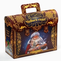 Новогодний подарок, сладкий, детский &laquo;Дед Мороз&raquo;, конфеты + слайм, 500 г