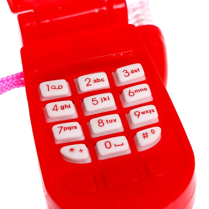 Музыкальный телефон &laquo;Панда&raquo;, звуковые эффекты, работает от батареек, МИКС