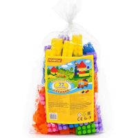 Конструктор средний, 72 элемента, МИКС Конструктор средний, 72 элемента, МИКС