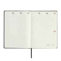 Еженедельник датированный 2025 года, A4, 64 листа, deVENTE.Emblem, твёрдая обложка из искусственной кожи с поролоном, ляссе, кремовый блок 70 г/м2, чёрный Еженедельник датированный 2025 года, A4, 64 листа, deVENTE.Emblem, твёрдая обложка из искусственной кожи с поролоном, ляссе, кремовый блок 70 г/м2, чёрный