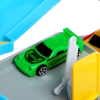 Парковка &laquo;Город&raquo; с 6 машинками и лифтом, свет и звук