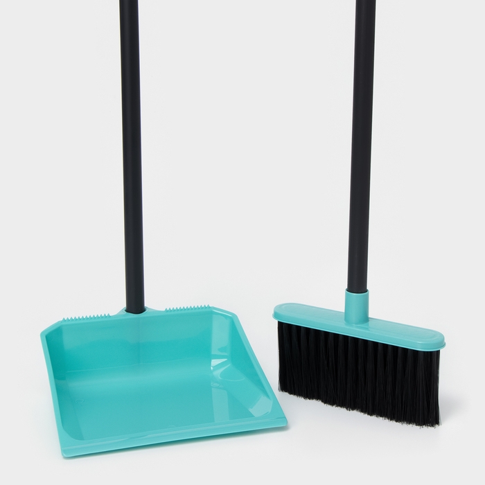 Щётка для пола с совком &laquo;Практик&raquo;, цвет МИКС