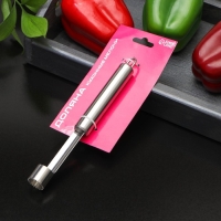 Нож для сердцевины Доляна &laquo;Металлик&raquo;, 21 см, цвет серебристый