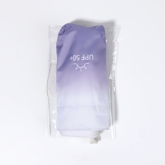 Зонт механический &laquo;Градиент&raquo;, эпонж, 5 сложений, 6 спиц, R = 43/50 см, D = 100 см, цвет МИКС