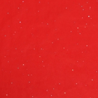 Бумага упаковочная тишью, "Конфетти", красная, 50см х 10 м