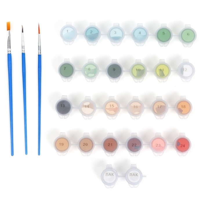 Картина по номерам на холсте с подрамником &laquo;Ангел&raquo;, 40 х 50 см