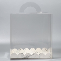 Коробка кондитерская, сундук, упаковка, Only for you, 26 х 26 х 28 см