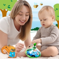 Юла прозрачная «Синий Трактор» Юла прозрачная «Синий Трактор»