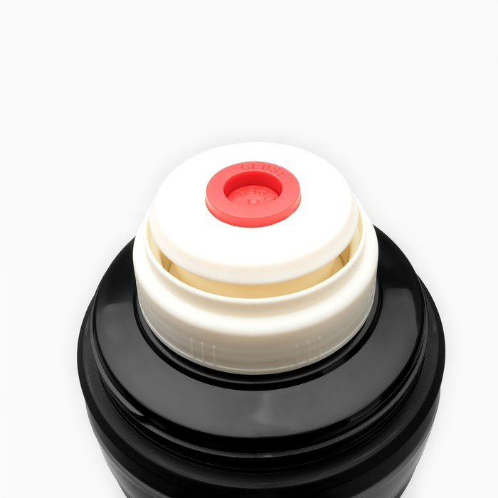 Термос, 5 л, Volume Термос, 5 л, Volume "Колумб", с двумя кружками, сохраняет тепло 24 ч, 19 х 46.7 см, черный